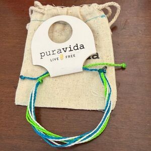 PuraVida Drawstring Jewelry Pouch - Natural Canvas